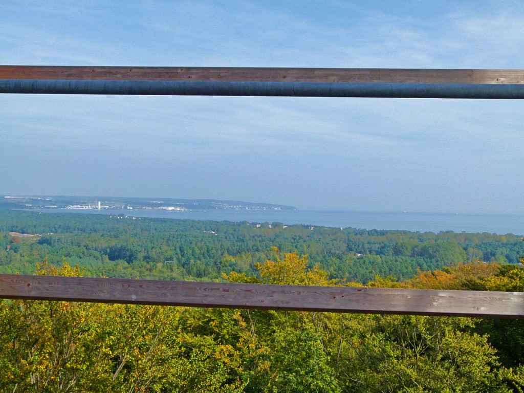 Blick nach Sassnitz-Mukran
