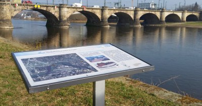 Hochwasserlehrpfad Dresden
