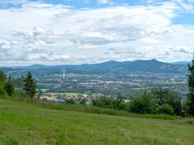 Blick vom Johannishögl Richtung Salzburg