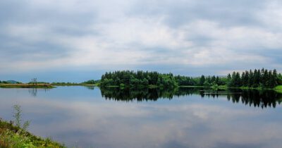 Blick über den Großen Galgenteich