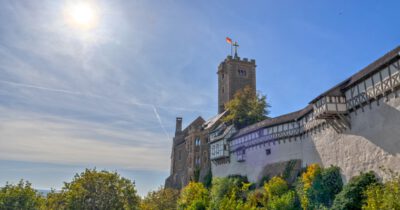 An der Wartburg in Eisenach