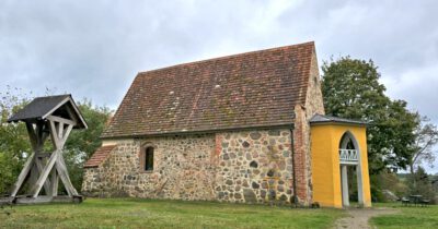 Ansicht der Kirche in Federow