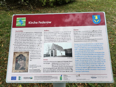 Info zur Kirche Federow