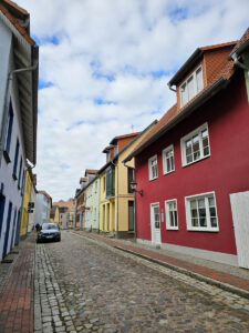 Altstadt von Waren (Müritz) - Straßenansicht