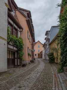 Altstadt von Waren (Müritz) - Straßenansicht