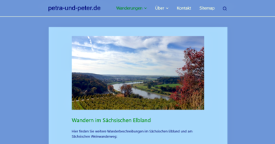 Website petra-und-peter.de – Screenshot