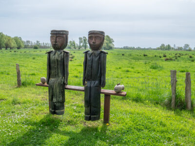 Holzskulpturen - Fischer