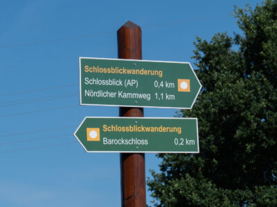 Ortsbestimmung – Wanderwegweiser