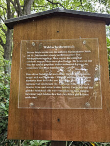Info zum Waldscheibenteich
