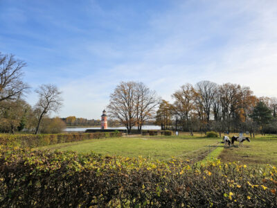 Blick zurück zum Leuchtturm