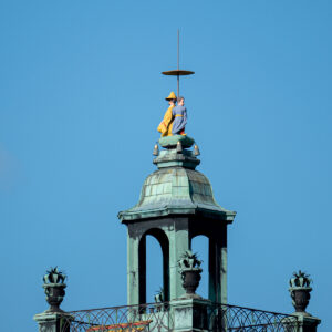 Figurengruppe auf dem Fasanenschlösschen Moritzburg