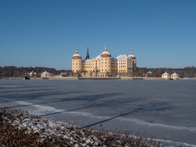 Schloss Moritzburg und Schlossteich
