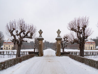 Kavaliershäuser im Winter