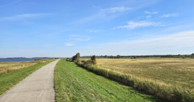 Deichradweg auf Ummanz