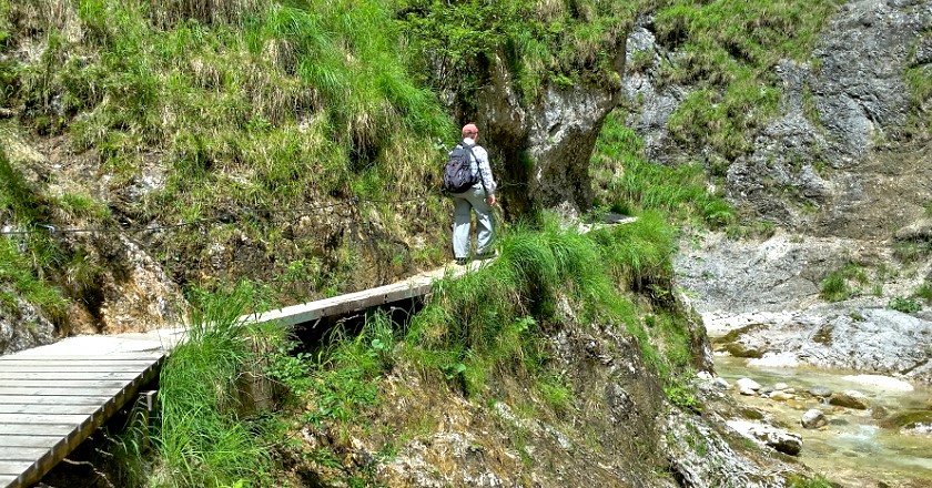 In der Almbachklamm