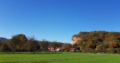 Blick von Sörnewitz zur Bosel