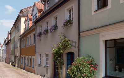 Auf der Denkmalroute in Meißen